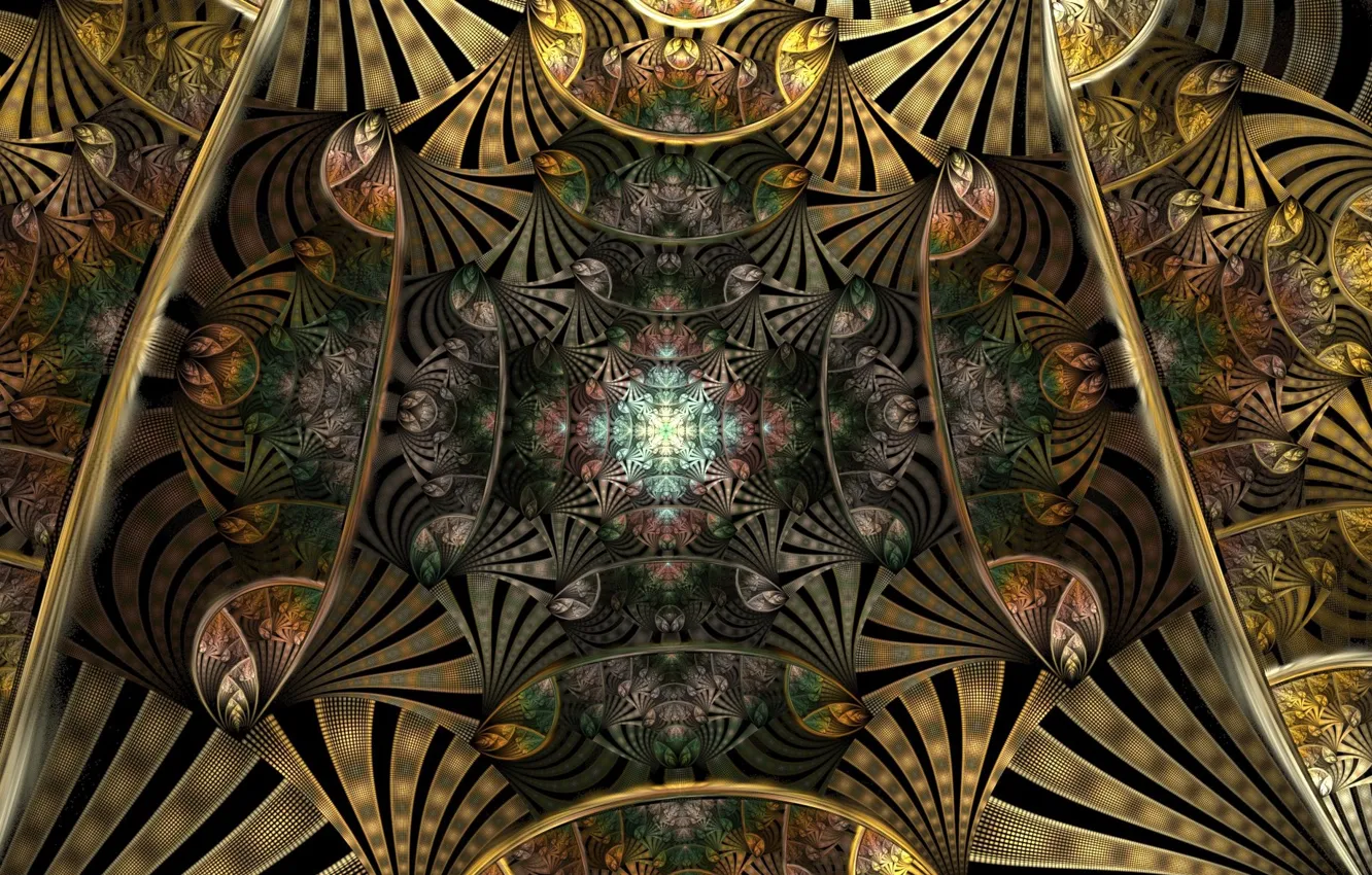 Photo wallpaper line, abstraction, pattern, color