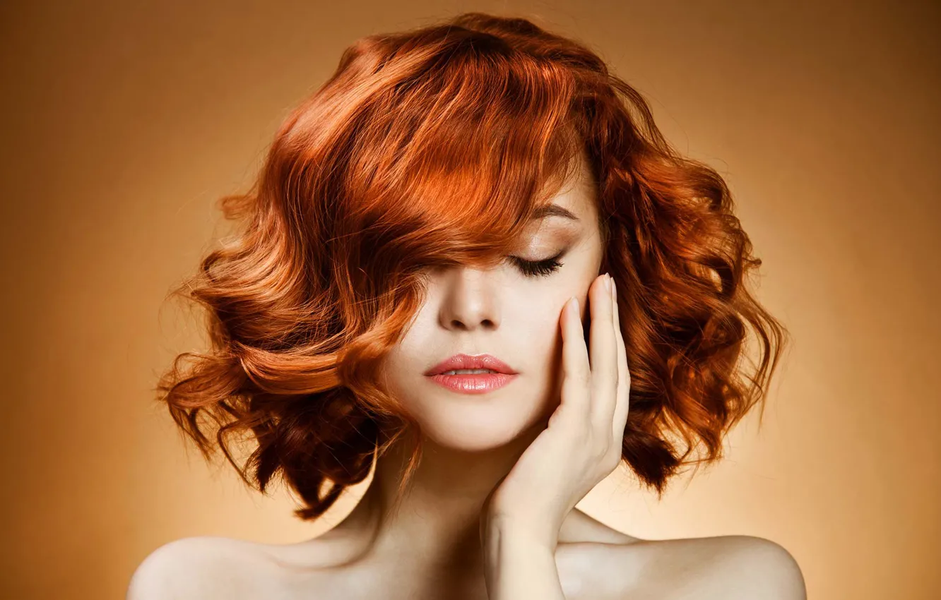 Photo wallpaper girl, portrait, beautiful