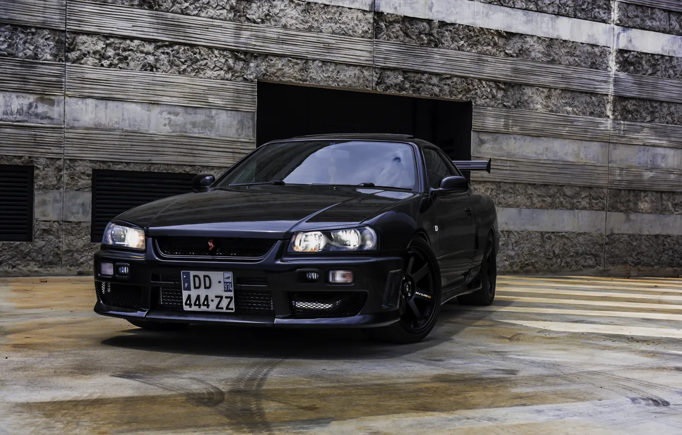 Photo wallpaper Nissan, Skyline, R34, GT-T