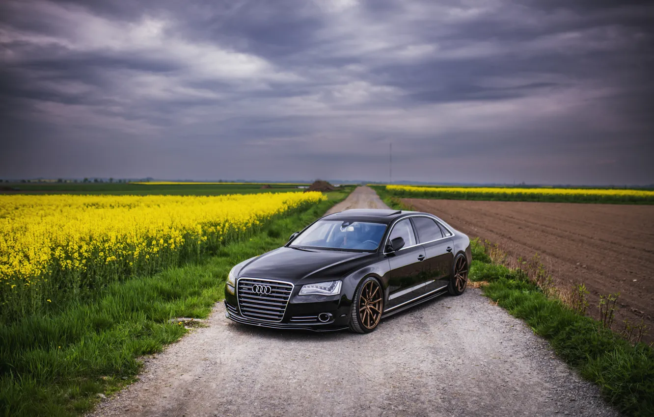 Photo wallpaper Audi, Evening, VAG