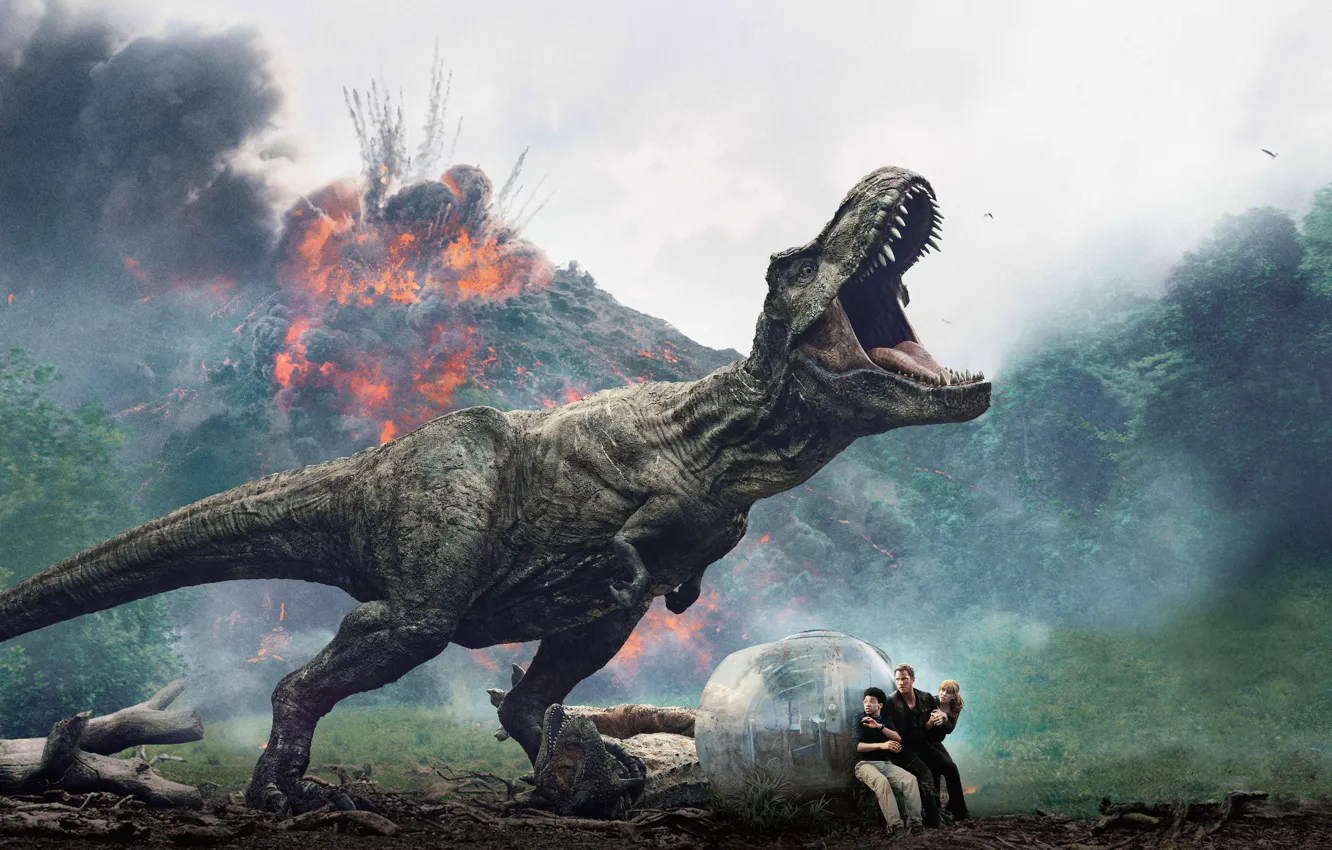 Photo wallpaper world, girl, Action, grass, forest, Legendary Pictures, trees, field