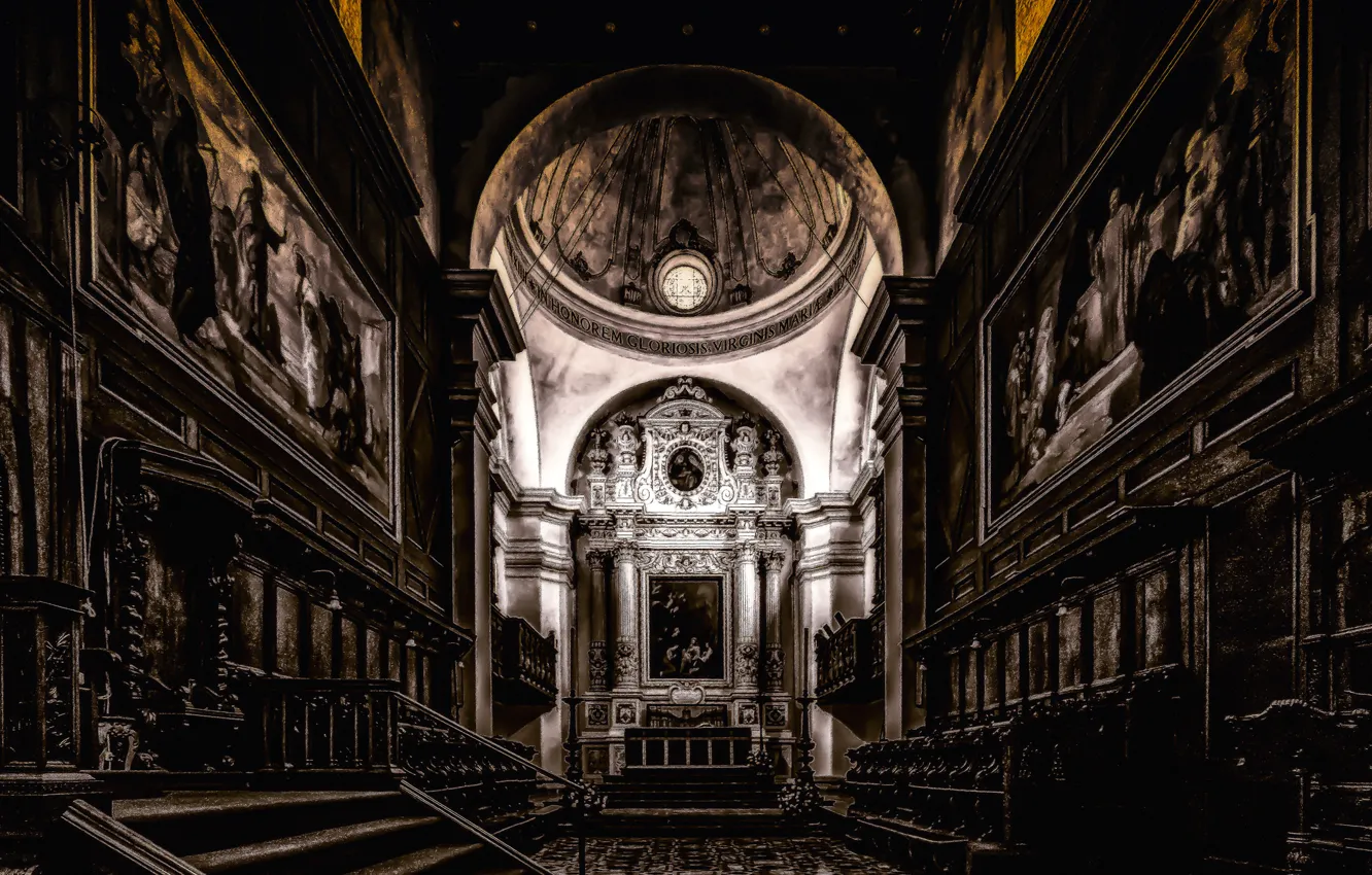 Photo wallpaper Italy, Cathedral, Duomo, Sicily, Siracusa