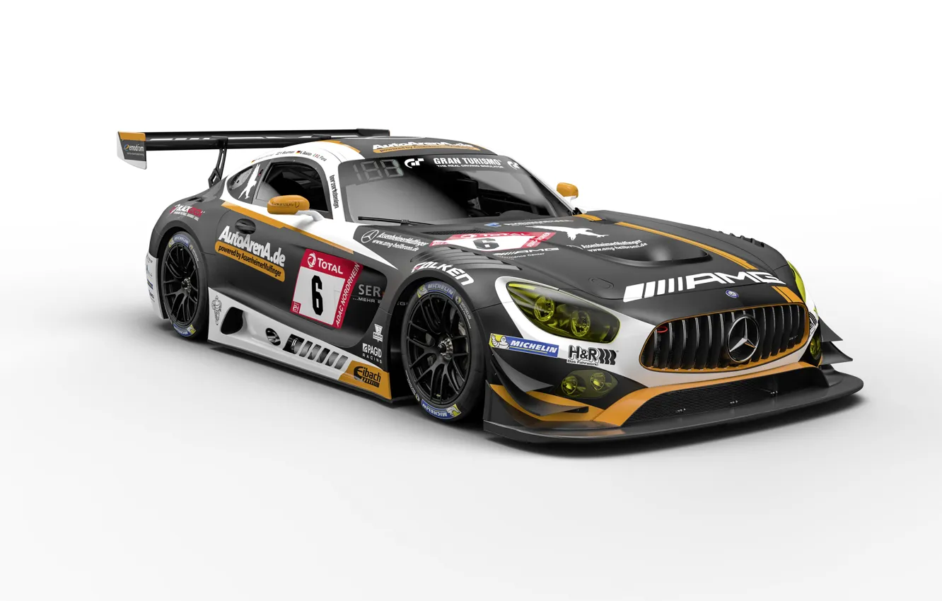 Photo wallpaper Motorsport, Mercedes - Benz, racing car, racing car, Nurburgring, Nürburgring, Motorsports, Mercedes-AMG GT3