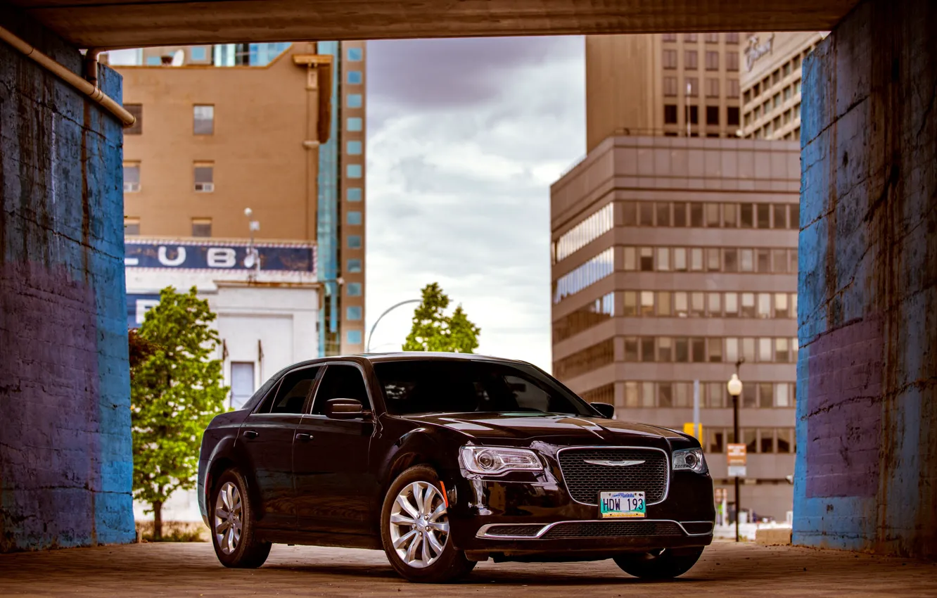 Photo wallpaper car, Chrysler 300, a full-size sedan