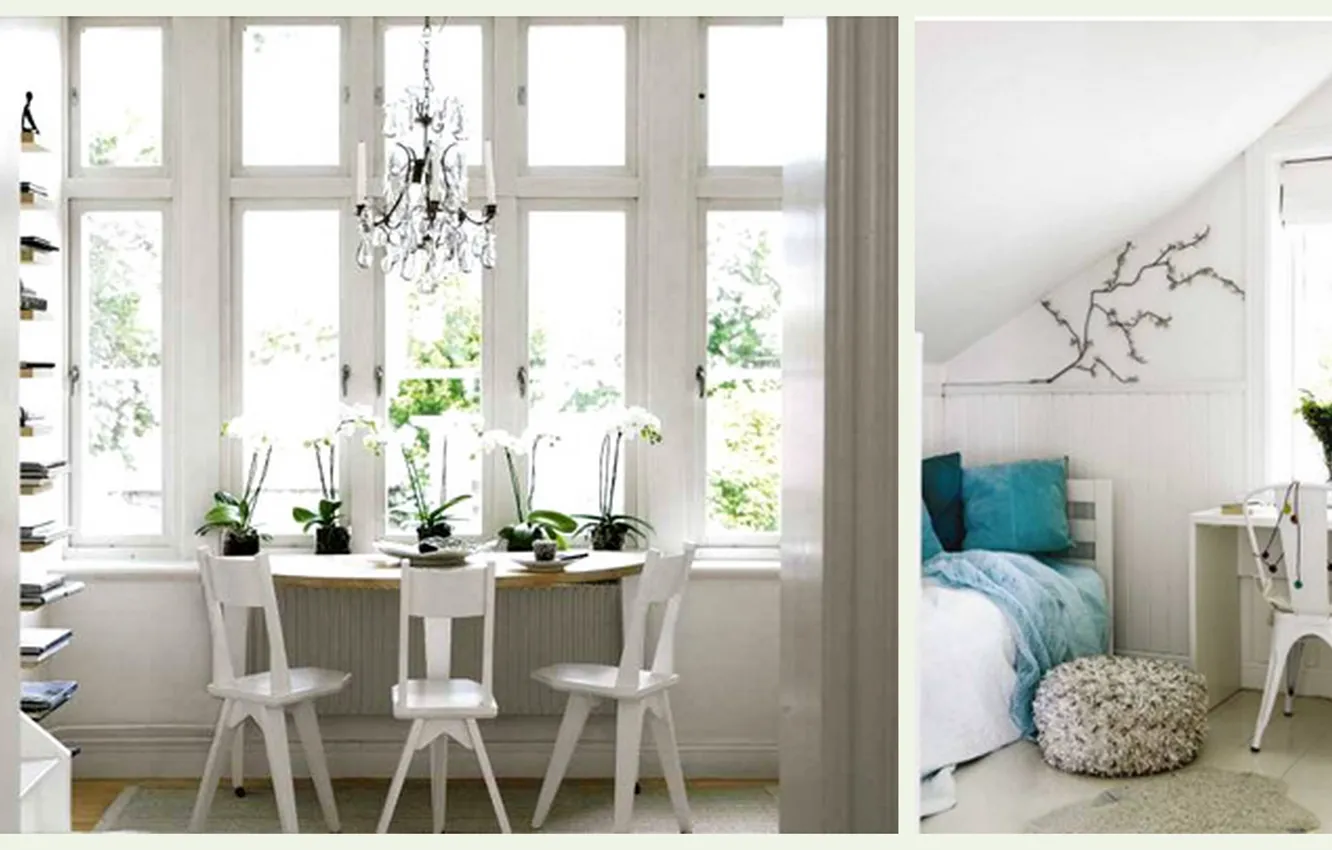 Photo wallpaper design, style, Villa, home, interior, living space