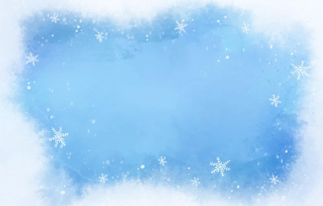 Photo wallpaper snow, snowflakes, background, christmas, blue, winter, background, snowflakes