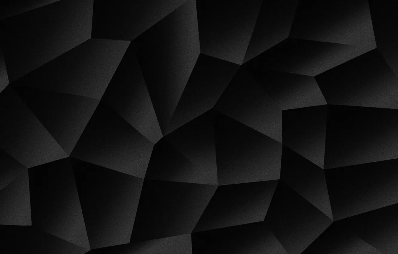 Photo wallpaper shadows, polyhedra, shapes geometry