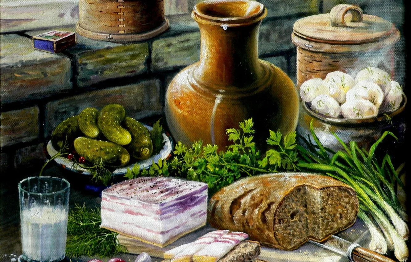 Photo wallpaper art, Andrey Lyakh, naturmort