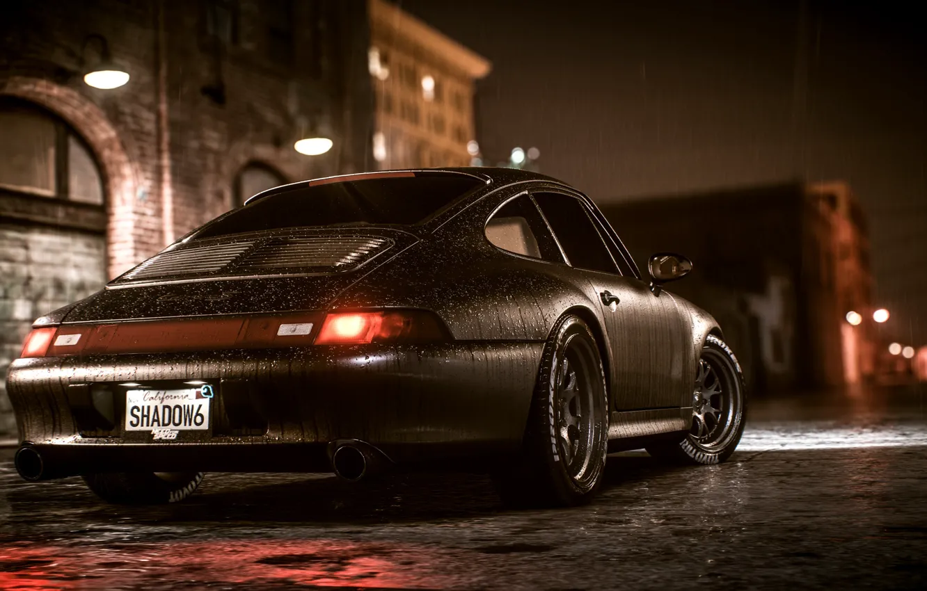Photo wallpaper auto, drops, Need for Speed, 2016