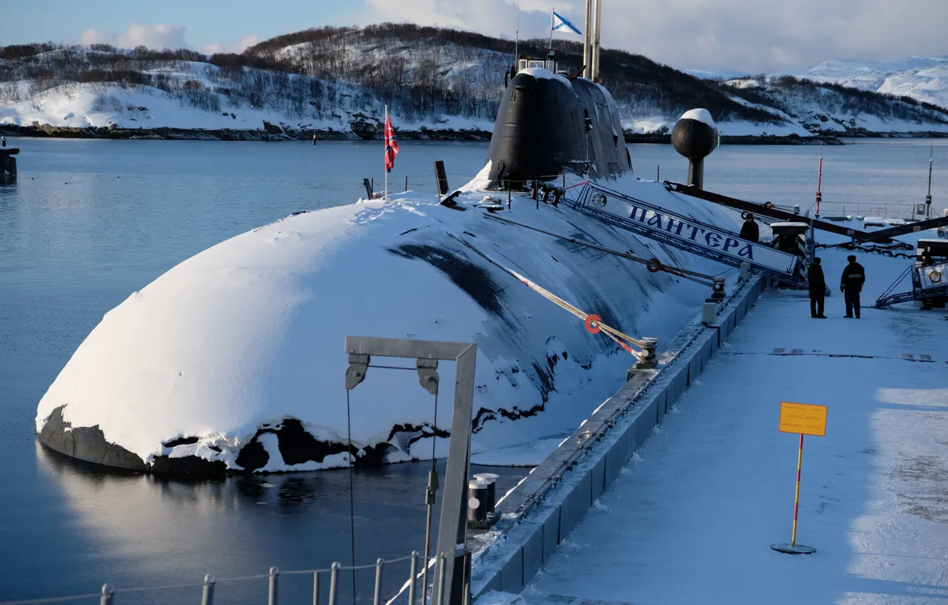 Photo wallpaper boat, Panther, underwater, multipurpose, atomic