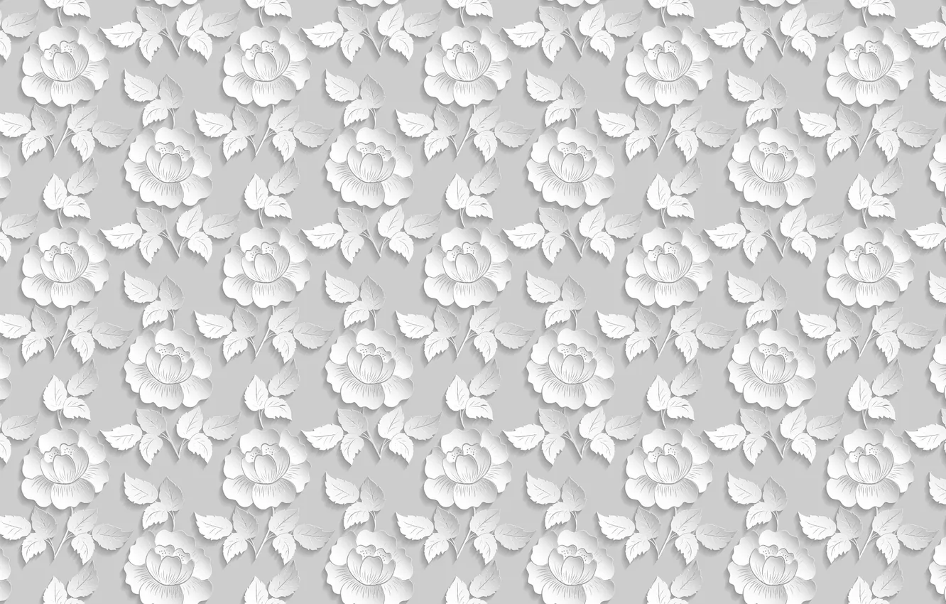 Photo wallpaper flowers, roses