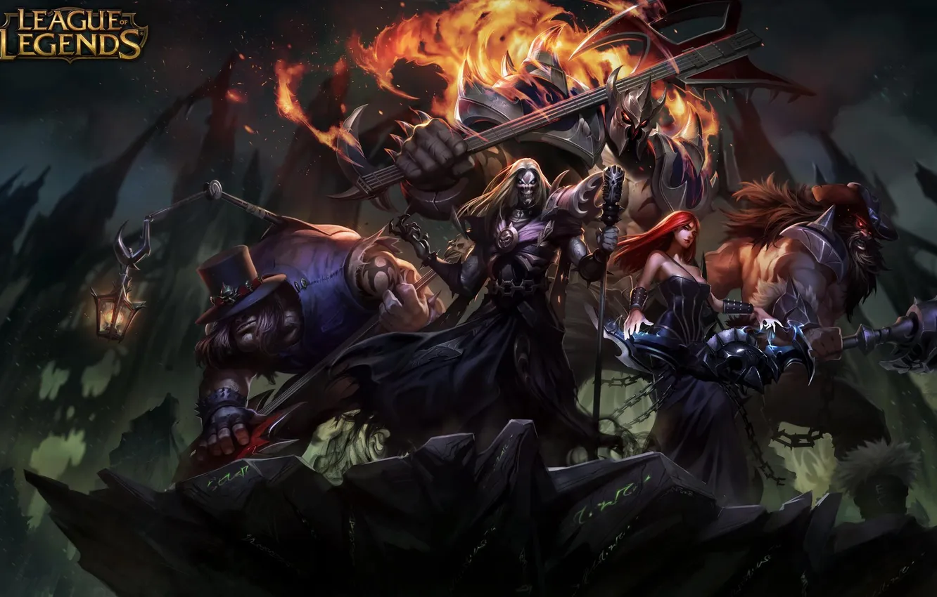 Photo wallpaper hero, League of Legends, LoL