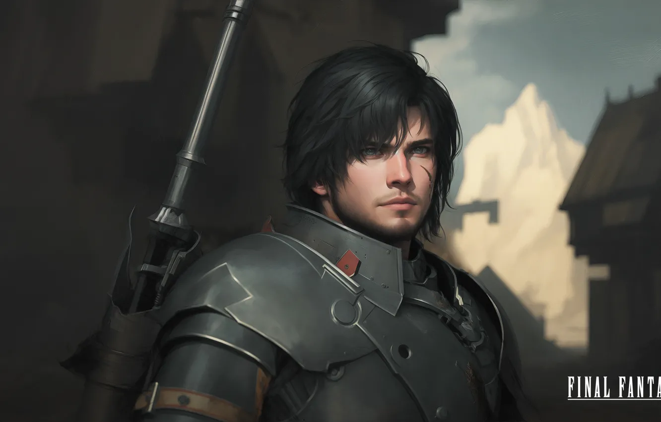 Photo wallpaper figure, Final Fantasy, Square Enix, clive, FINAL FANTASY XVI