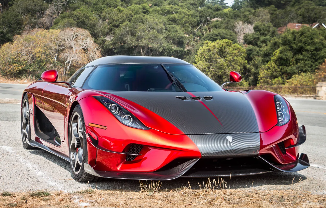 Wallpaper red, koenigsegg, regera images for desktop, section суперкары ...