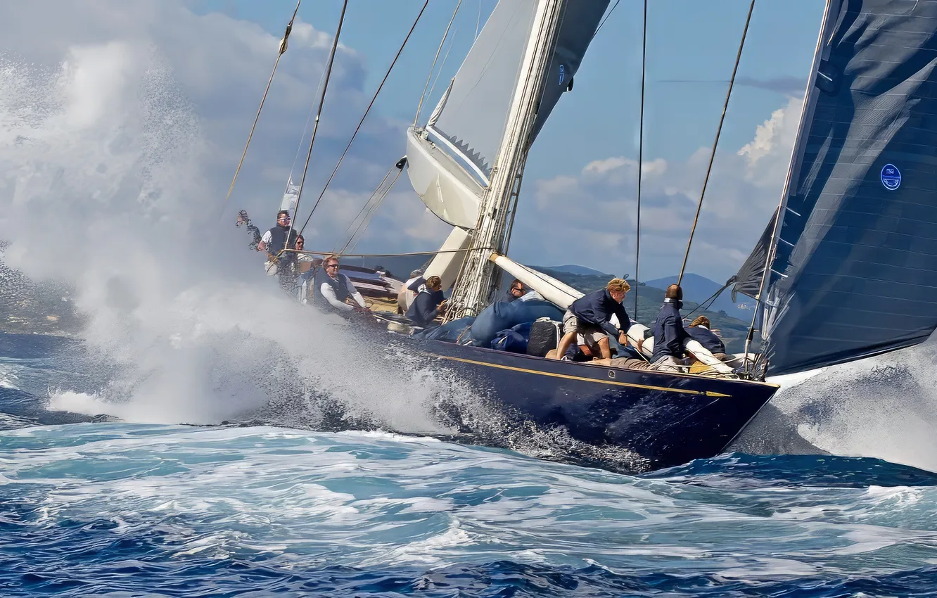 Photo wallpaper speed, boats, races
