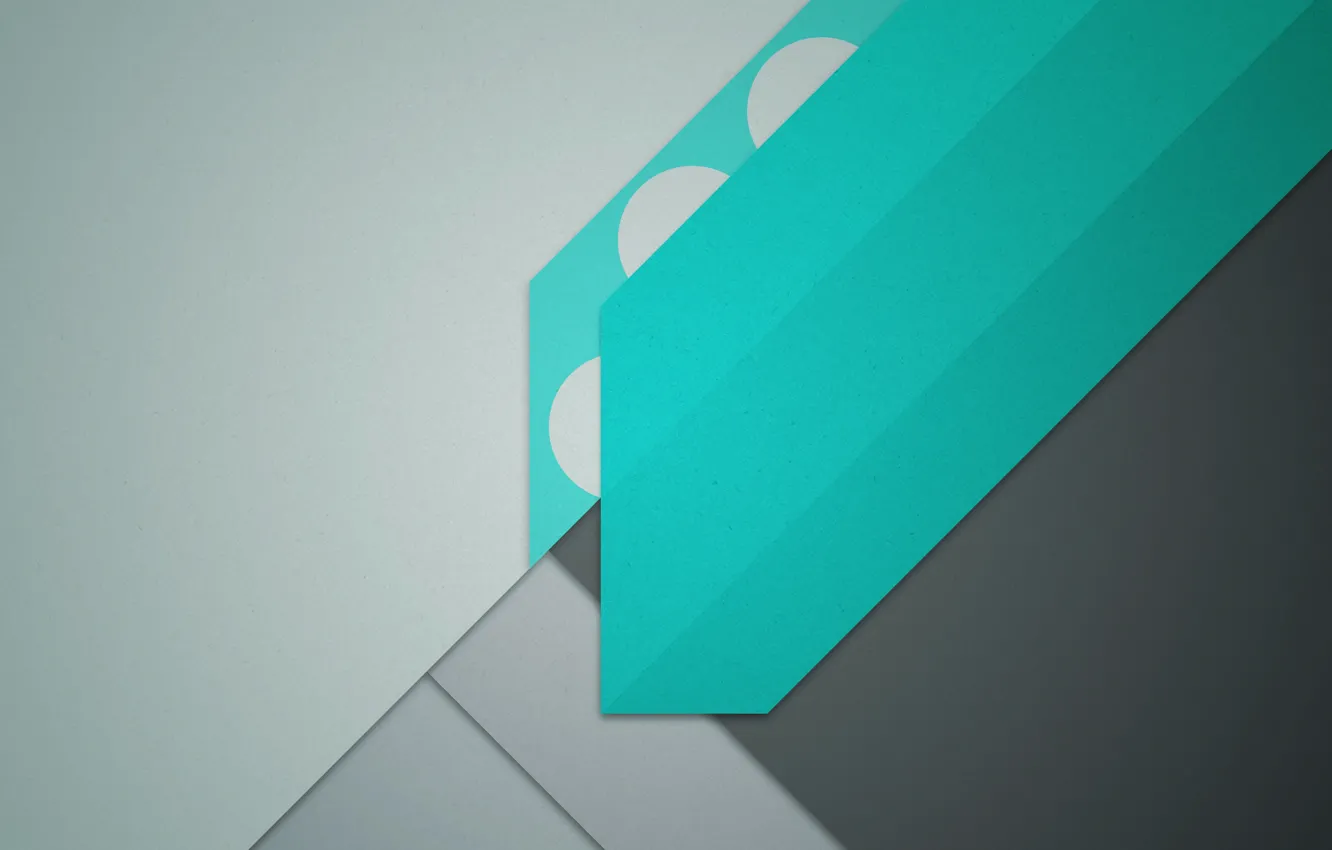 Photo wallpaper line, abstraction, grey, turquoise, design, material