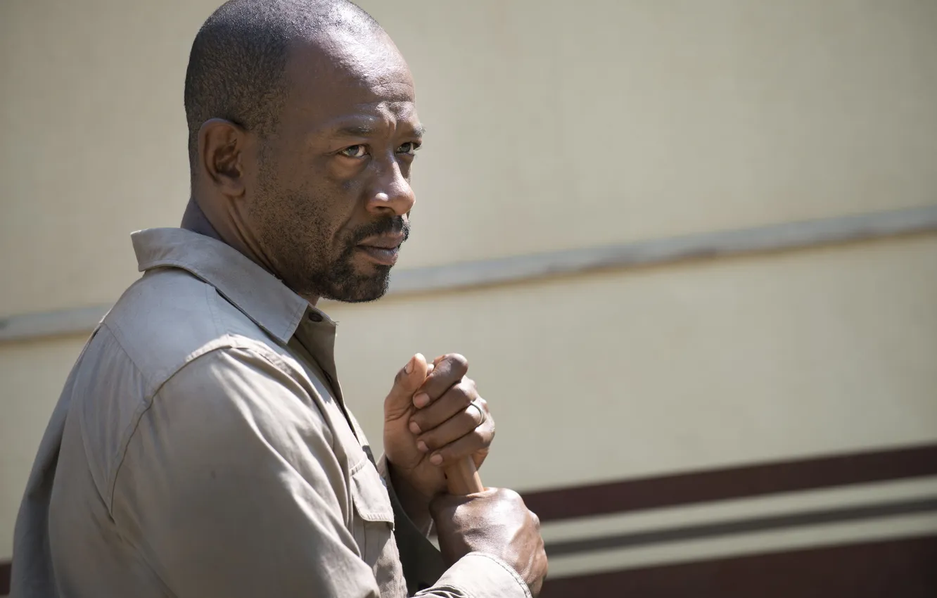 Photo wallpaper Morgan, The Walking Dead, The walking dead, Lennie James