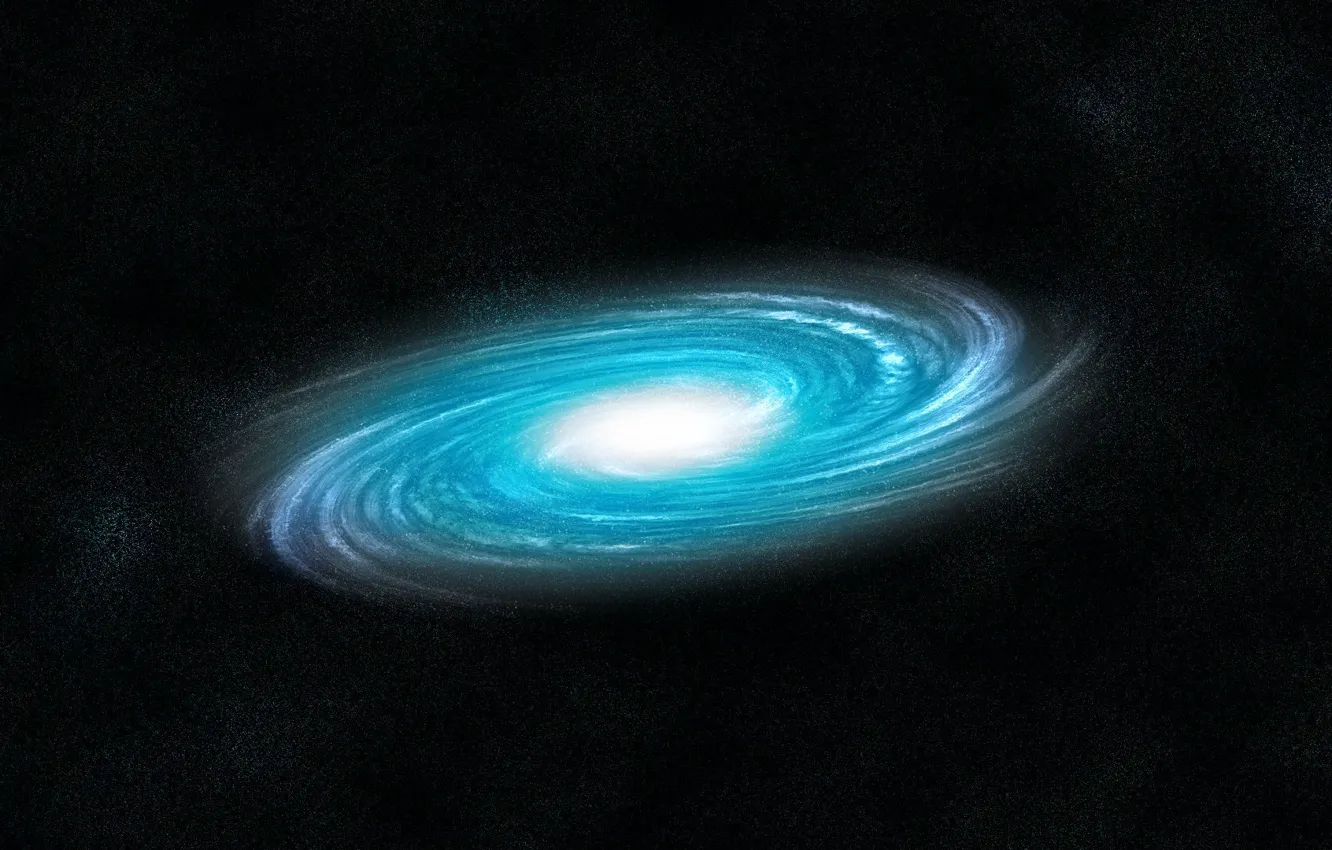 Photo wallpaper space, stars, galaxy