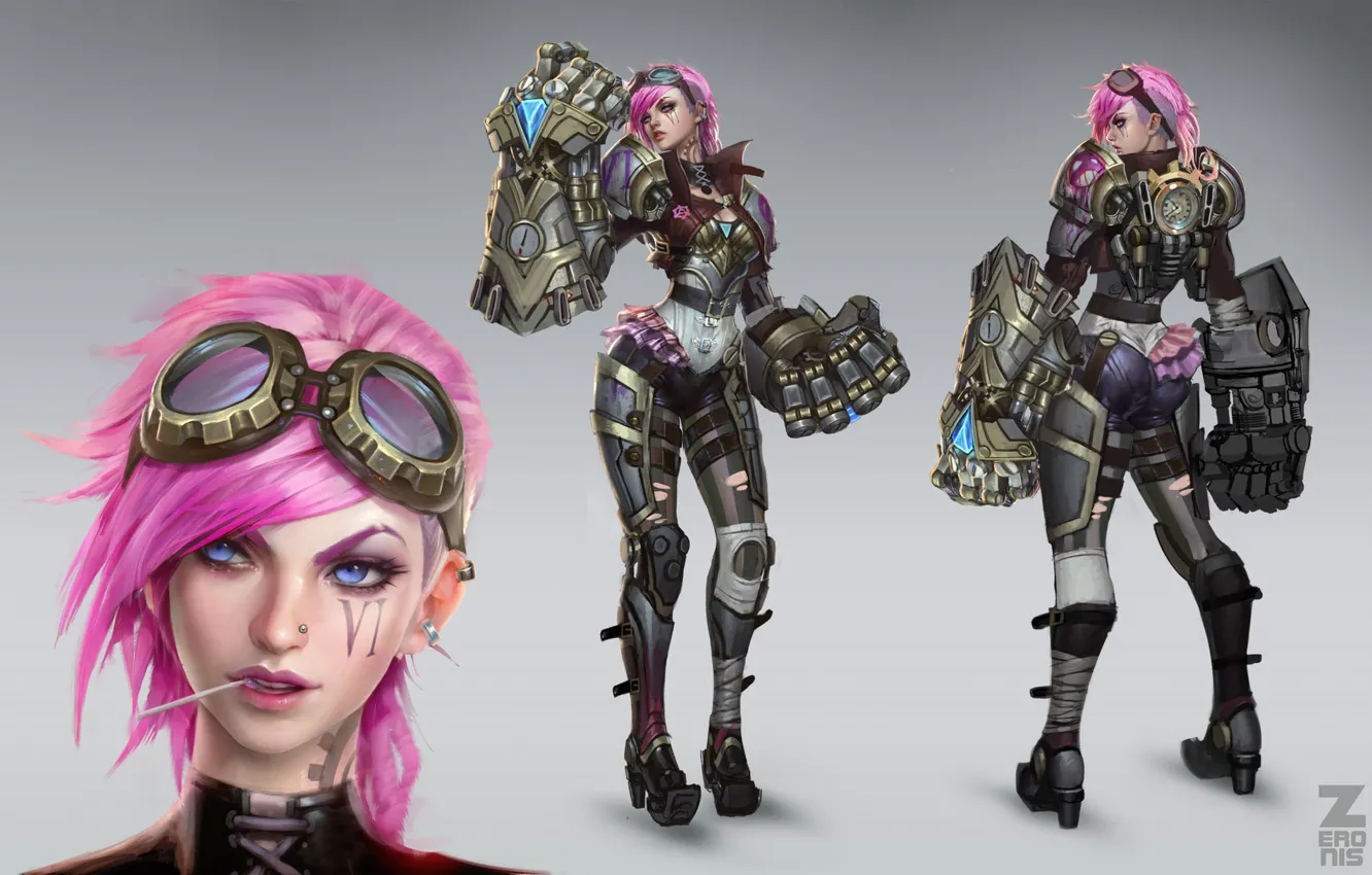 Photo wallpaper girl, the game, characters, League of Legends, League Of Legends