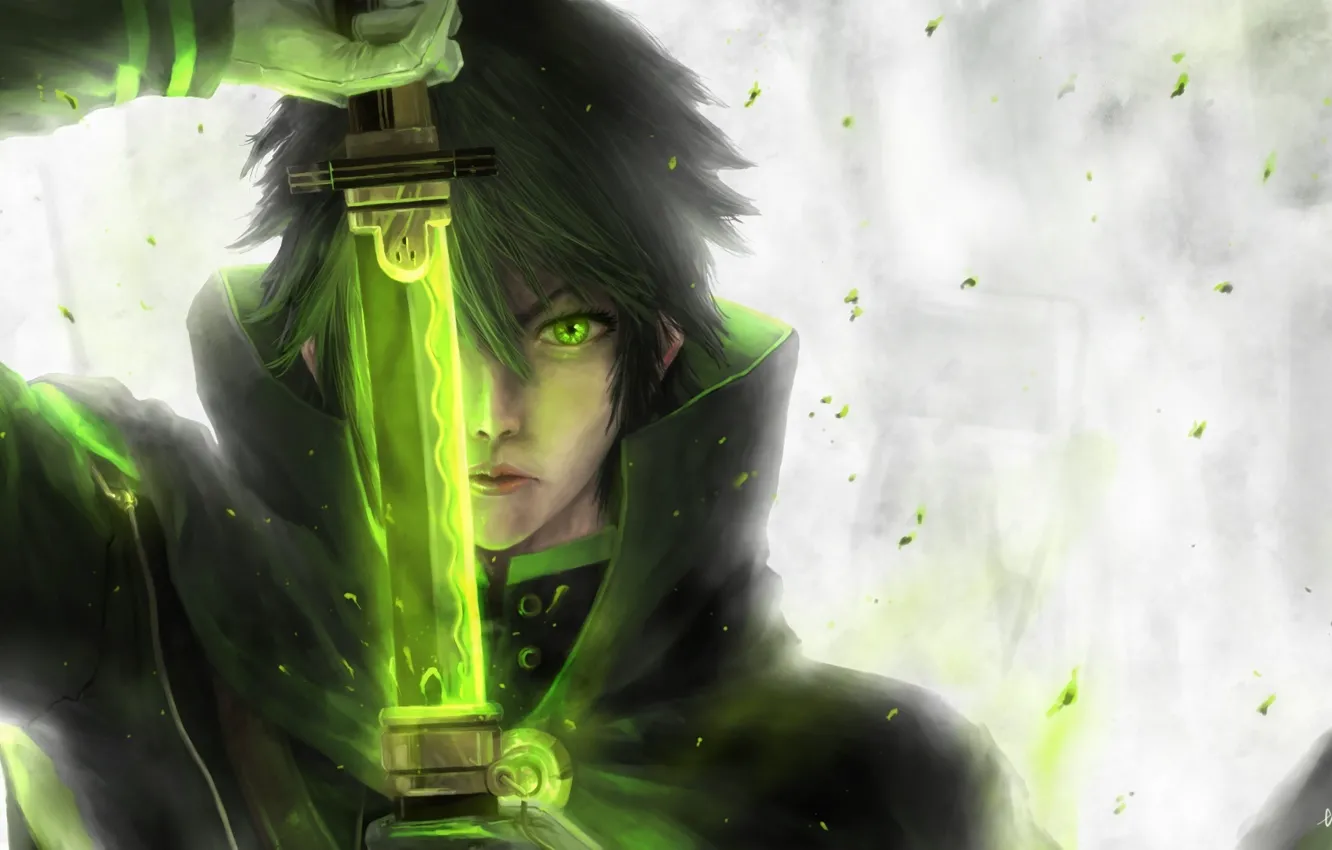Photo wallpaper art, Owari no Seraph, The last Seraphim, Yuichiro Hyakuya