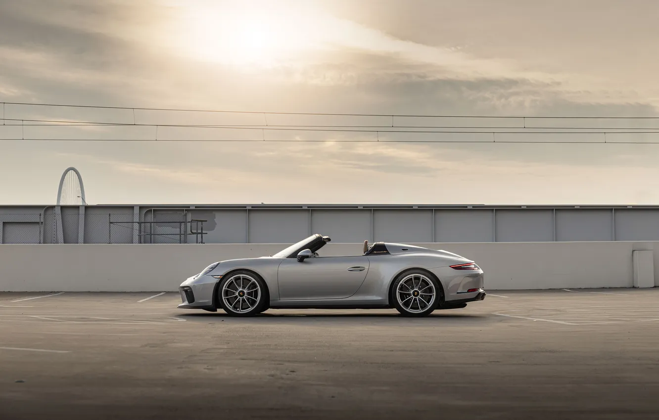 Photo wallpaper 911, Porsche, 2019, Porsche 911 Speedster