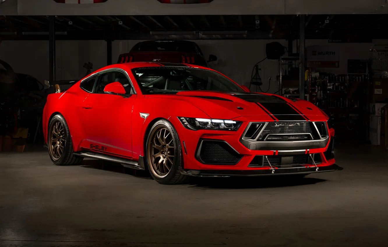 Photo wallpaper Mustang, Ford, Shelby, Super Snake