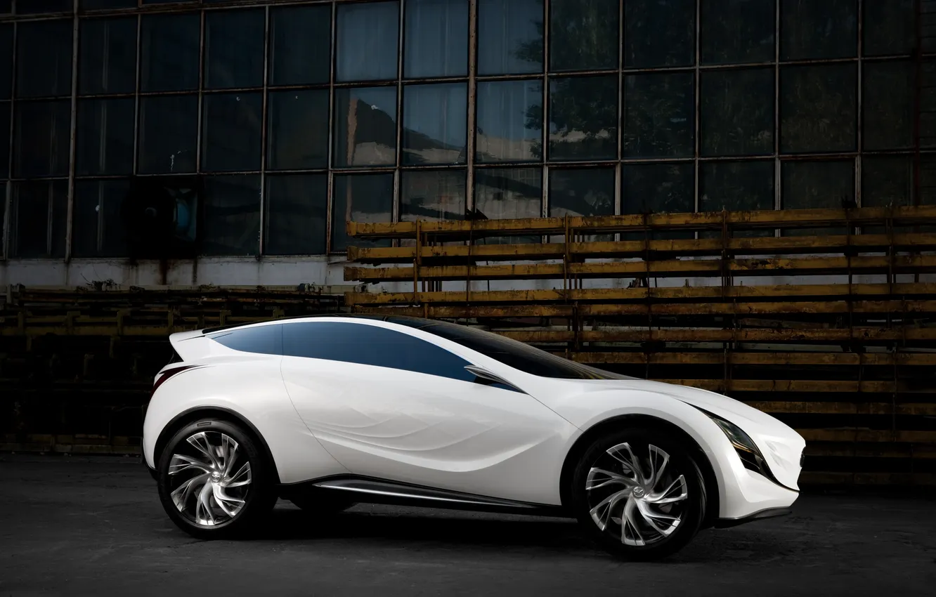 Photo wallpaper Concept, 2008, Mazda, the concept car, kazamai, Mazda, Mazda Kazamai Concept