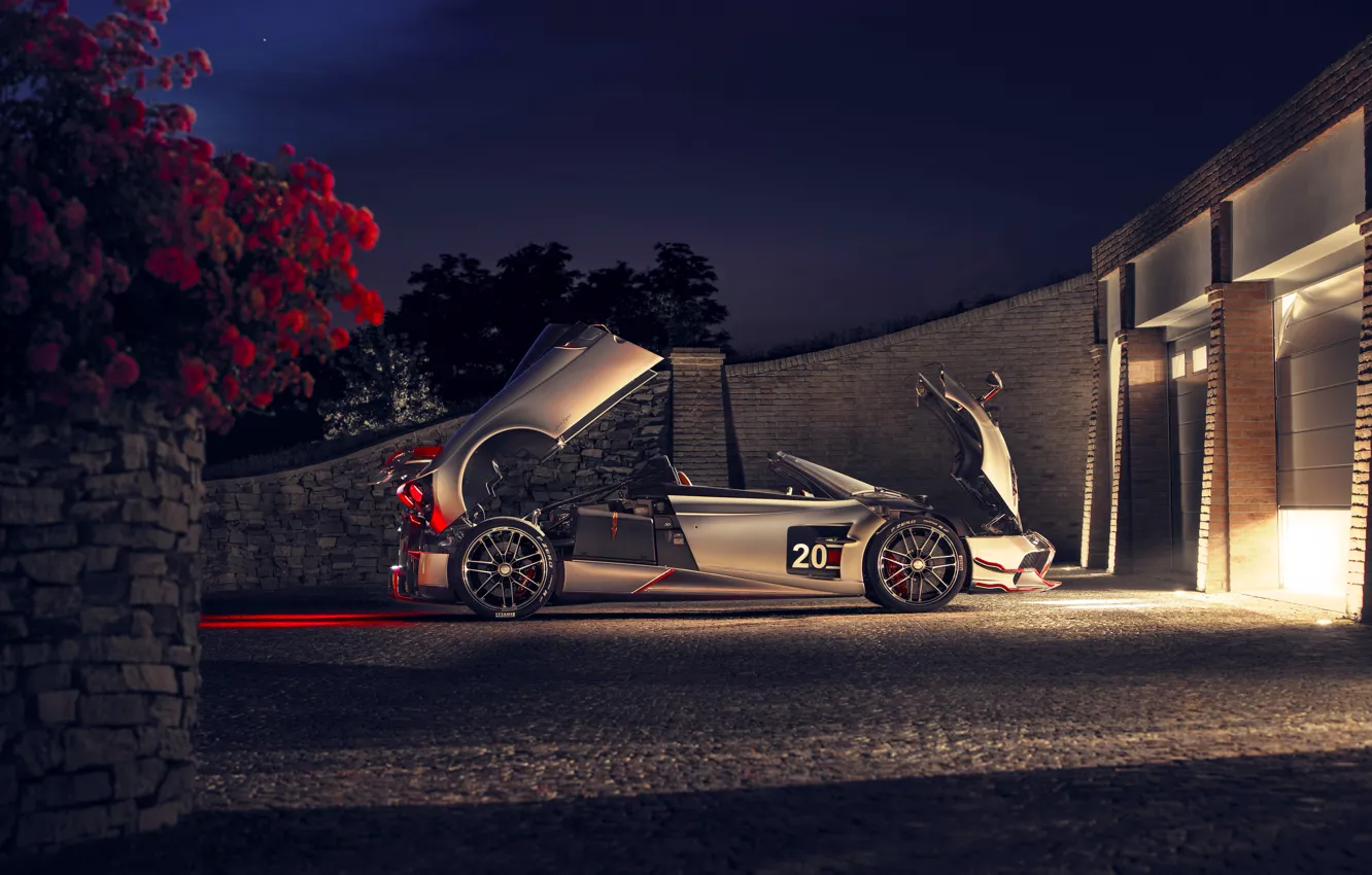 Photo wallpaper Roadster, supercar, Pagani, To huayr, 2019, Huayra BC