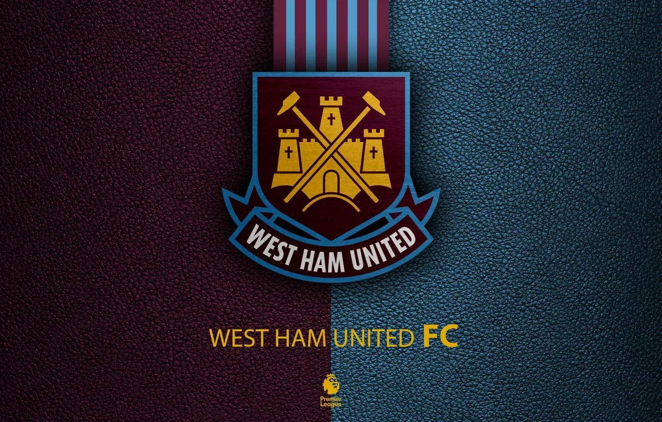 Photo wallpaper wallpaper, sport, logo, football, English Premier League, West Ham United