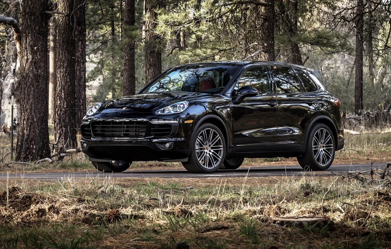 Photo wallpaper Porsche, Porsche, Cayenne, Cayenne, 958, US-spec, 2014