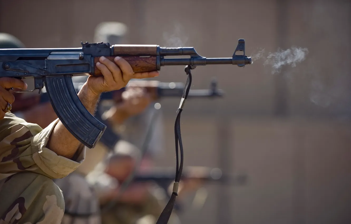 Photo wallpaper weapons, machine, AK-47