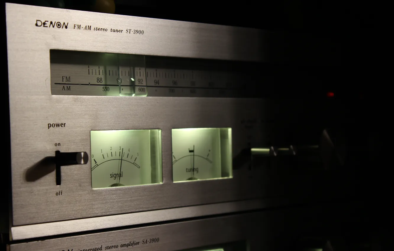 Photo wallpaper mood, radio, stereo, Denon, relax fm, Tuner •