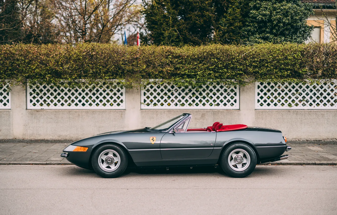 Photo wallpaper Ferrari, 365, 1972, Ferrari 365 GTS/4 Daytona