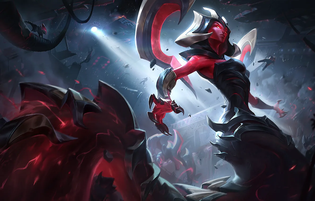 Photo wallpaper The game, Claws, Game, Cassiopeia, Cassiopeia, League of legends, LoL, Tail