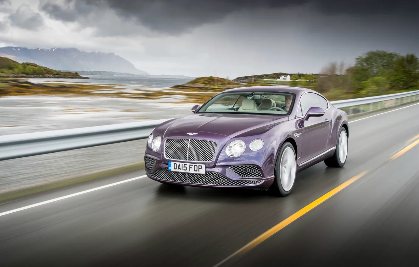 Photo wallpaper Bentley, Continental, Bentley, continental, 2015