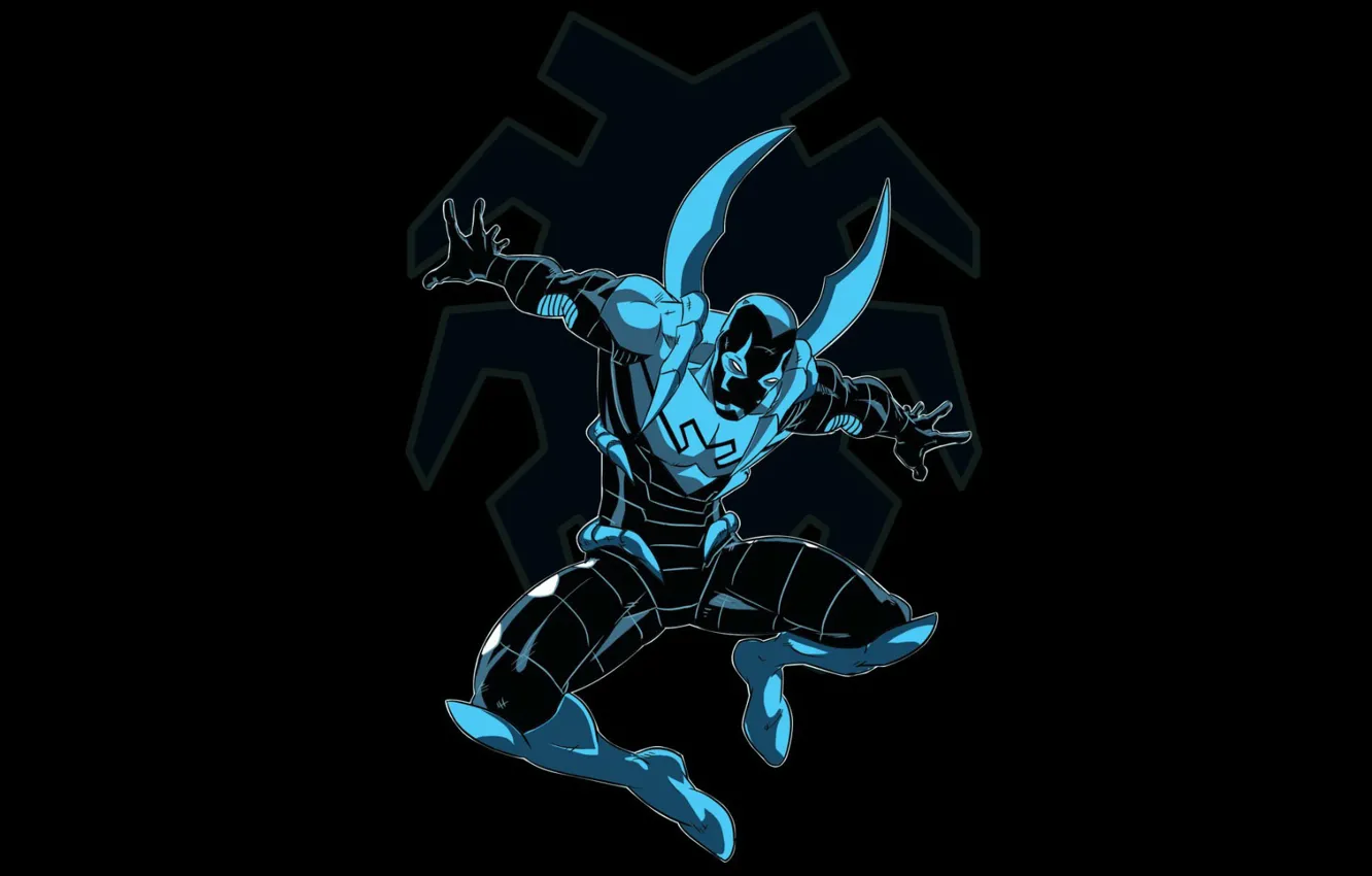 Photo wallpaper background, comics, hero, DC Comics, scarab, blue beetle, scarab, blue beetle