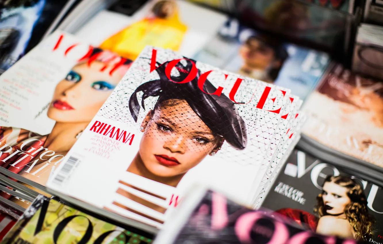 Photo wallpaper Wallpaper, wallpaper, journal, picture, picture, Vogue, magazines, VOG