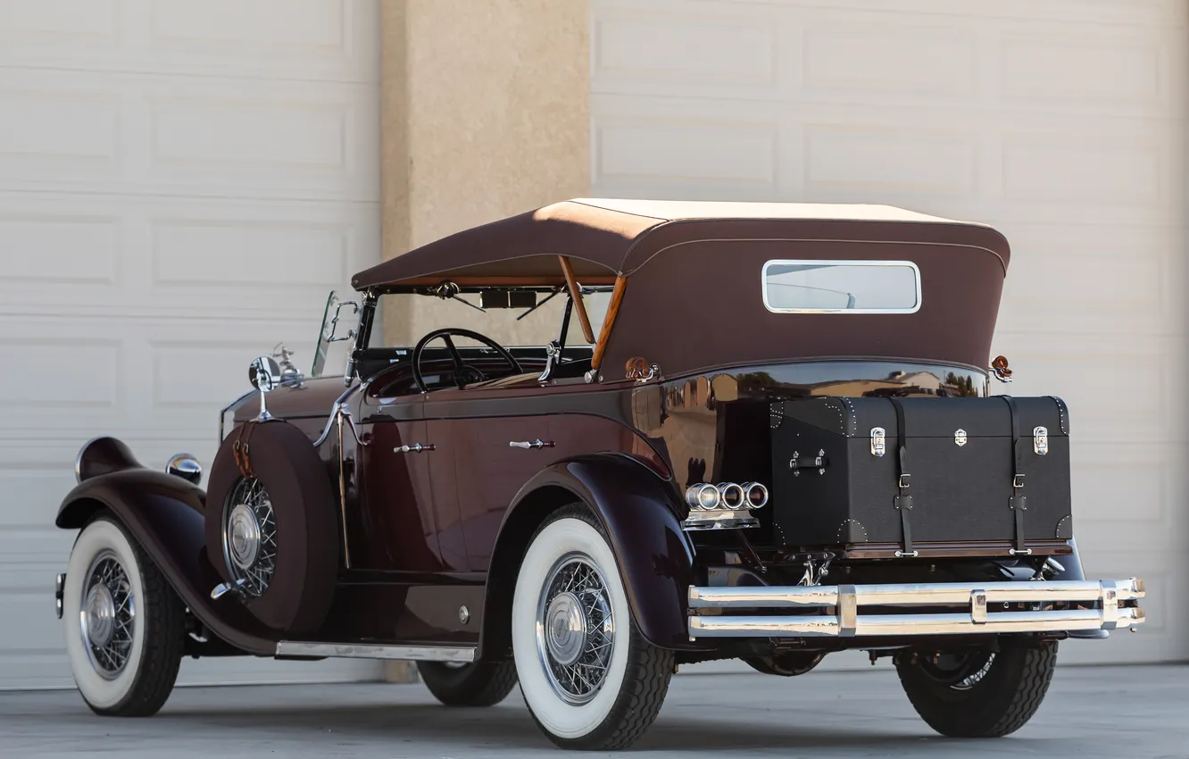 Photo wallpaper Sport, retro cars, 1930, Phaeton, Pierce-Arrow, Model B, Retro Cars, Pierce-Arrow Model B Sport