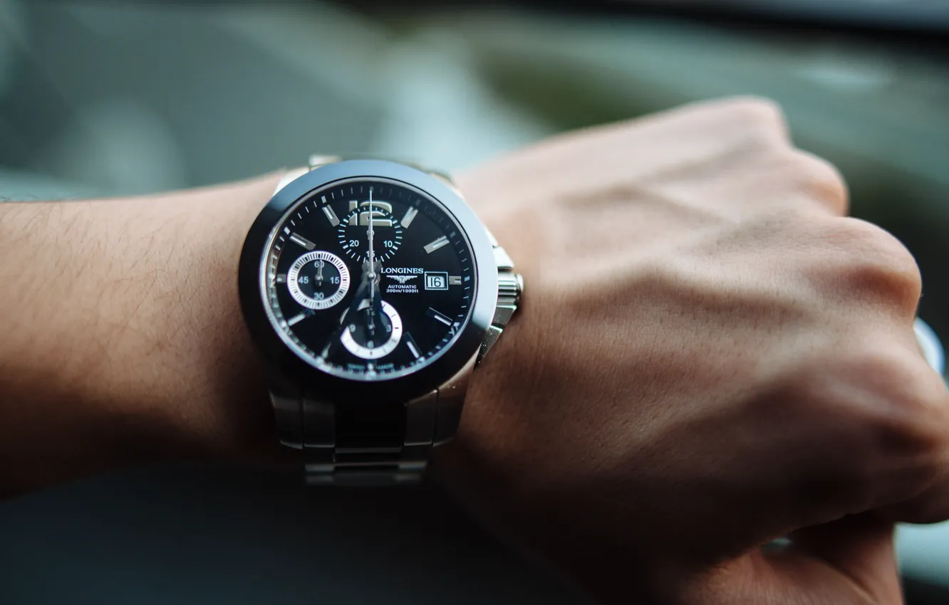 Photo wallpaper arrows, watch, hands, wrist