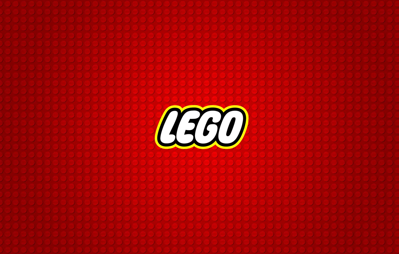 Photo wallpaper logo, designer, lego