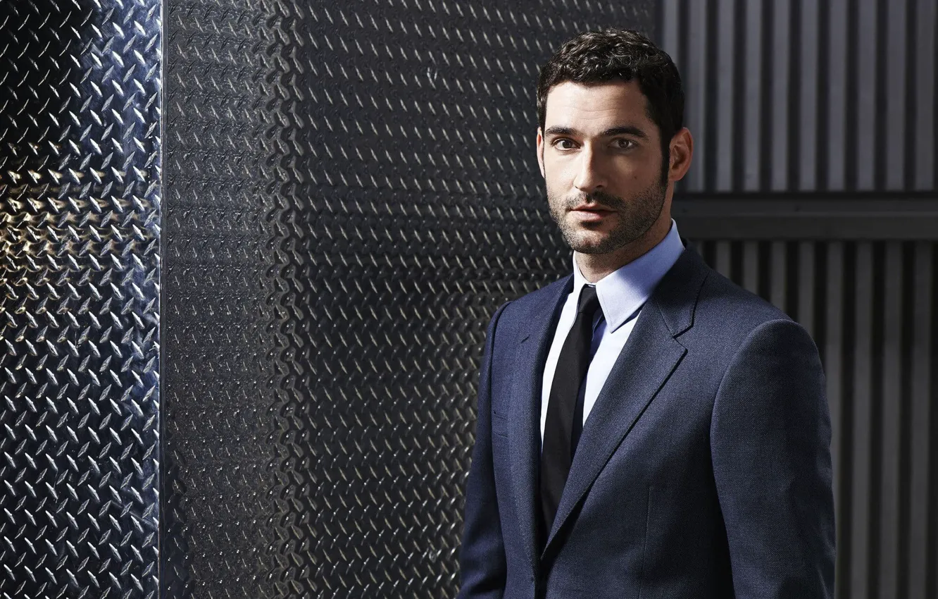 Photo wallpaper demon, Hitman, horror, devil, fox, man, Fall, angel