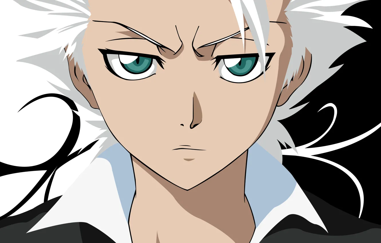 Photo wallpaper look, anime, guy, Bleach, Hitsugaya, Toushiro