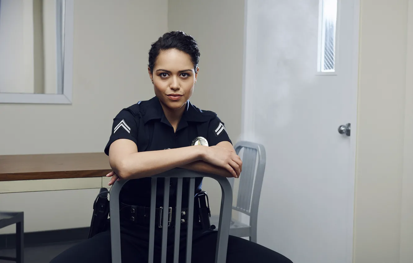 Photo wallpaper look, pose, the series, US police, Rookie, The Rookie, Alissa Diaz, Angela Lopez