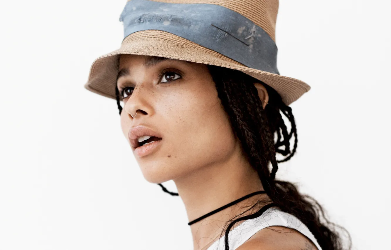 Photo wallpaper portrait, actress, Zoe Kravitz