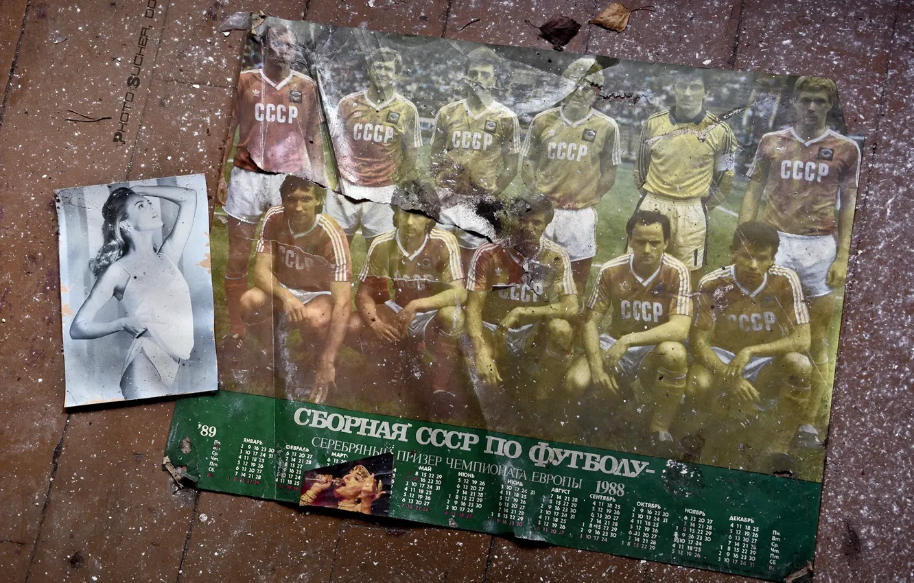 Photo wallpaper The European championship soccer 1988, The Netherlands-USSR, third place