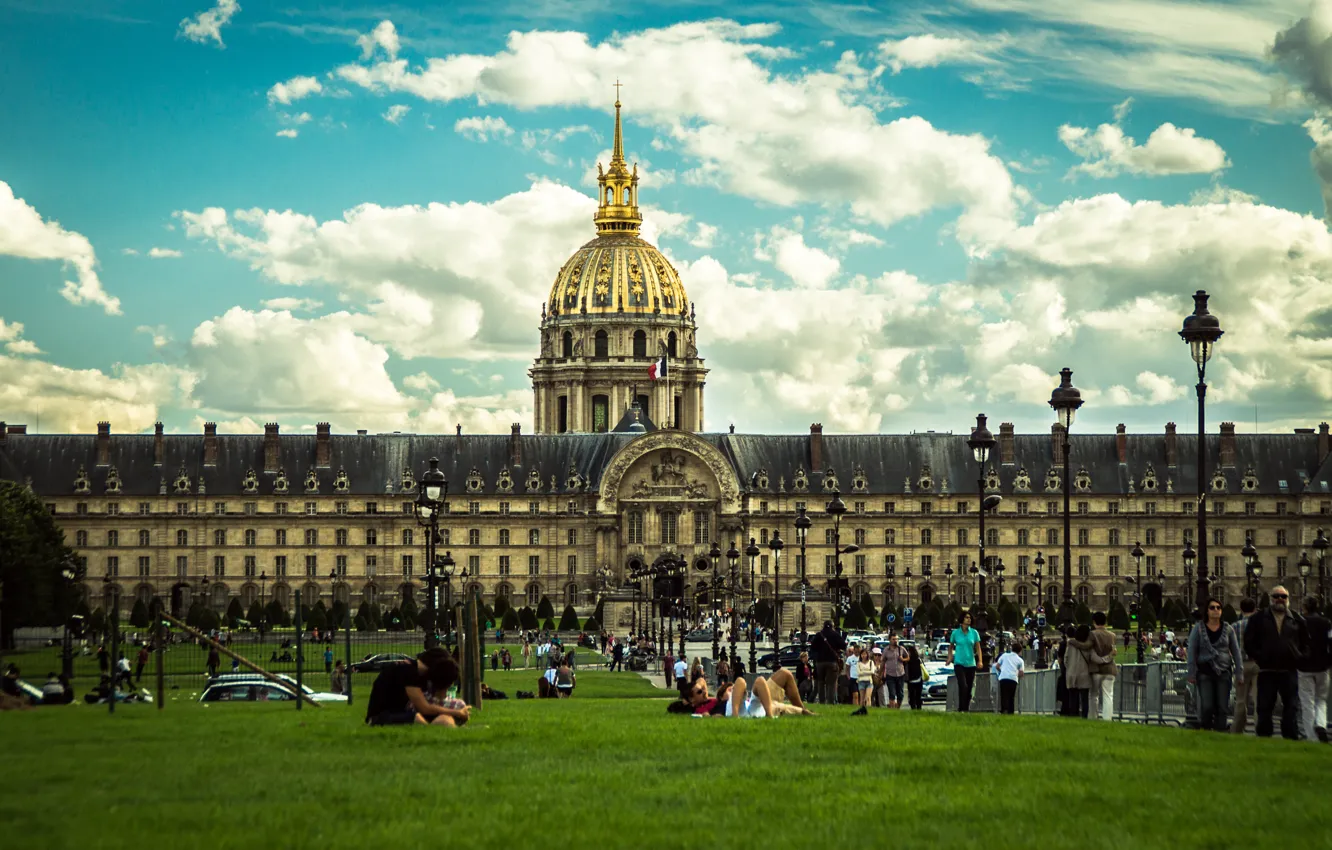 Photo wallpaper Paris, Paris, Invalides, Les Invalides