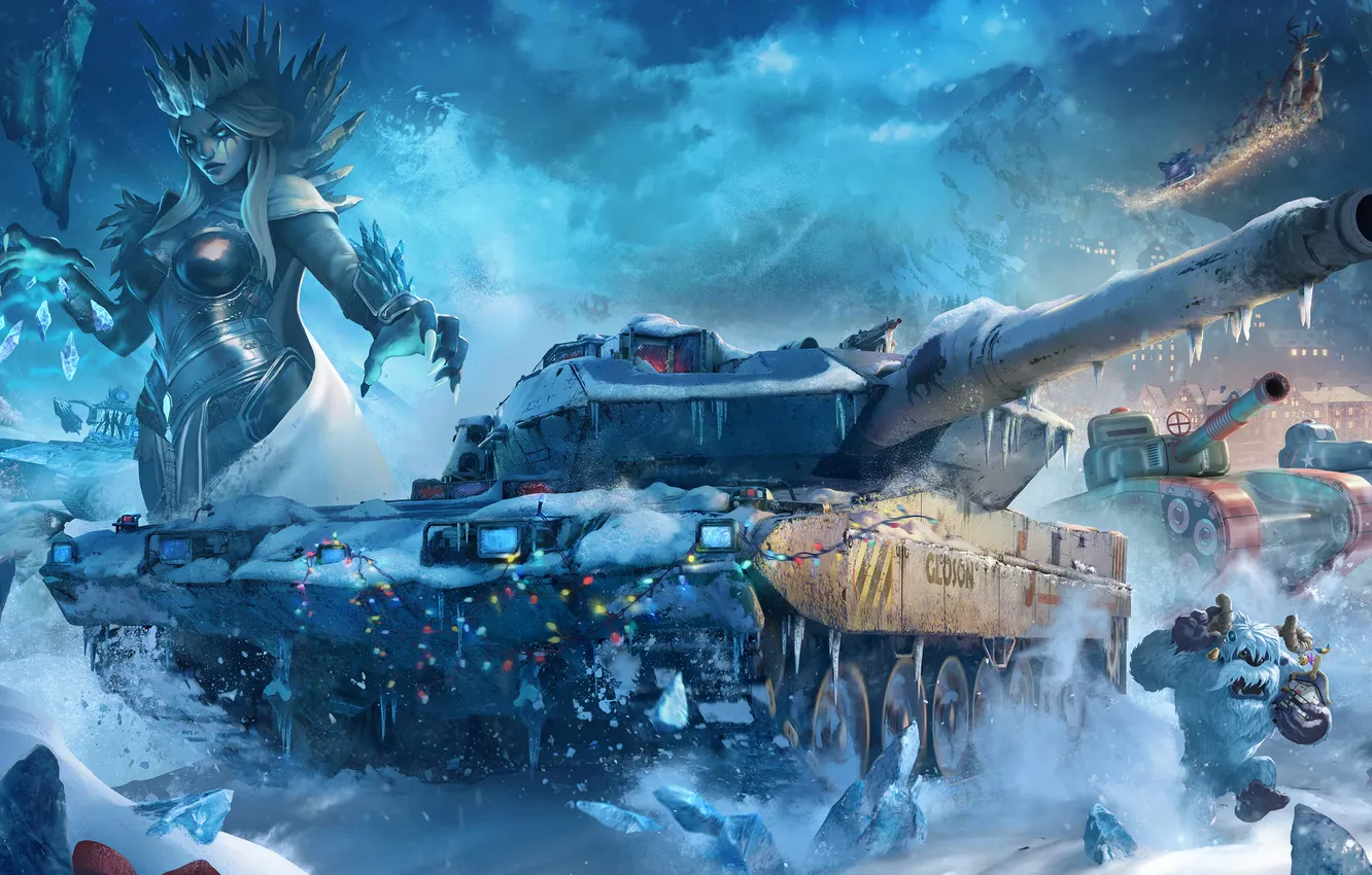 Photo wallpaper armor, modern, World of Tanks