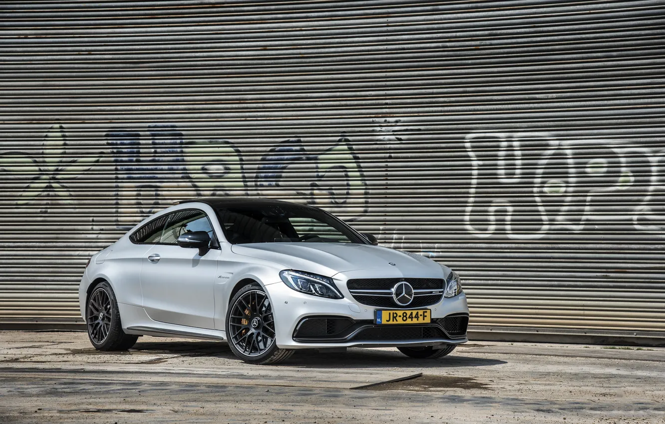 Photo wallpaper Mercedes, AMG, Coupe, C63S