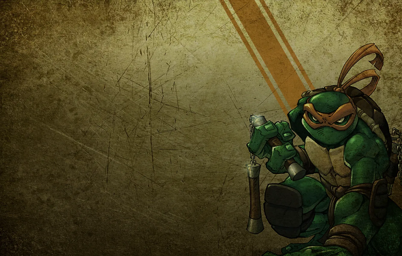 Photo wallpaper tmnt, teenage mutant ninja turtles, Michelangelo, Michelangelo, teenage mutant ninja turtles, Mike