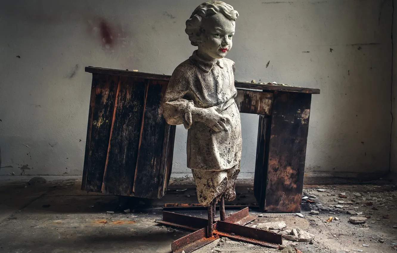 Photo wallpaper statue, stuff, Young Lenin